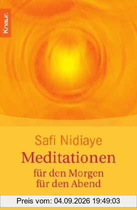 Meditationen: für den Morgen - für den Abend
