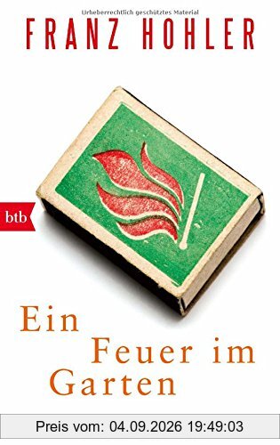 Ein Feuer im Garten