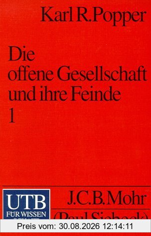 Die offene Gesellschaft und ihre Feinde, Band 1: Der Zauber Platons