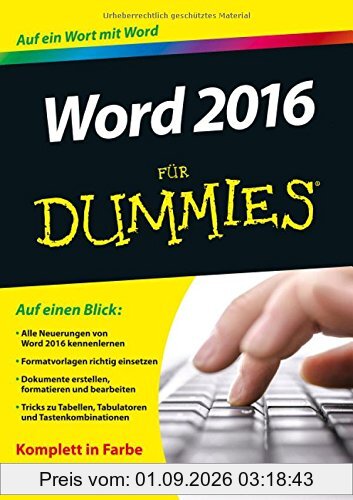 Word 2016 für Dummies