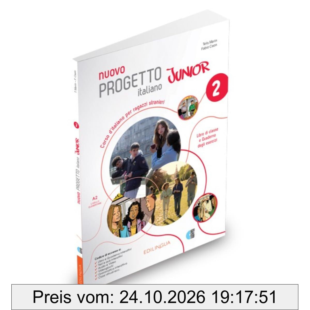 Nuovo Progetto italiano Junior 2 - Libro di classe e Quaderno degli esercizi. A2