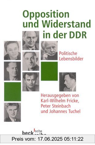 Binding : Taschenbuch, Edition : 1. Aufl., Label : C.H. Beck Verlag, Publisher : C.H. Beck Verlag, medium : Taschenbuch, numberOfPages : 352, publicationDate : 2002-10-01, authors : Fricke, Karl Wilhelm, Peter Steinbach, Johannes Tuchel, languages : german, ISBN : 3406476198
