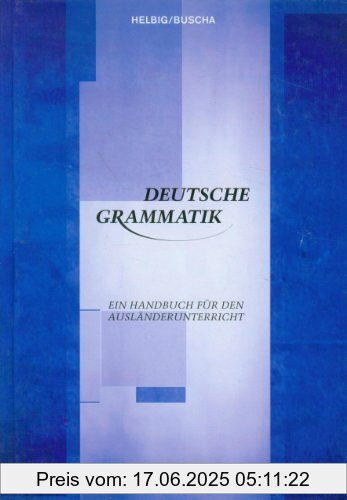 Binding : Gebundene Ausgabe, Edition : 1., Label : Langenscheidt, Publisher : Langenscheidt, medium : Gebundene Ausgabe, numberOfPages : 654, publicationDate : 2001-01-01, releaseDate : 2001-06-06, authors : Gerhard Helbig, Joachim Buscha, languages : german, ISBN : 3468494939