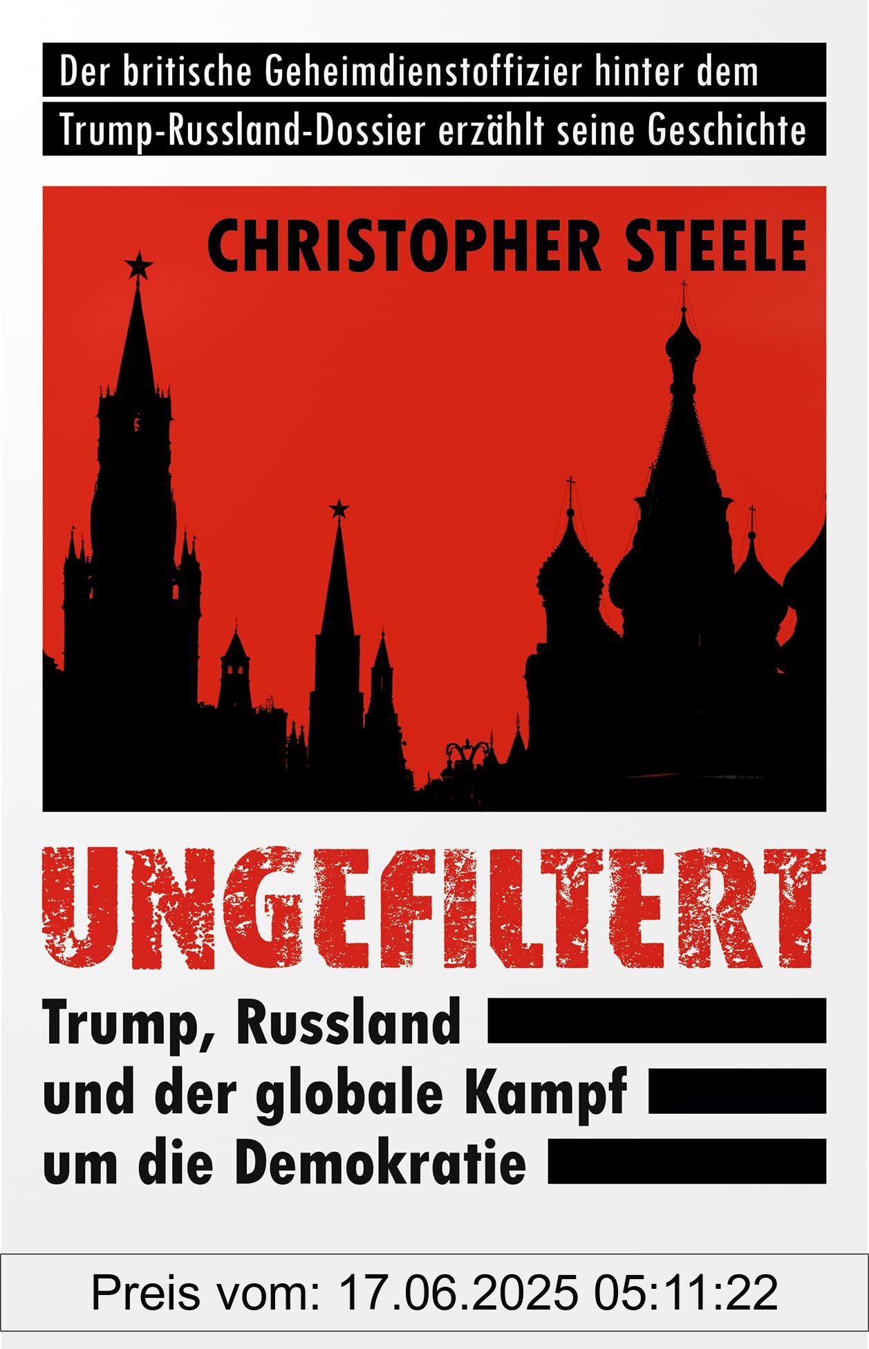 Binding : hardcover, Edition : 1, Label : Ungefiltert : Trump, Russland und der globale Kampf um die Demokratie, medium : hardcover, numberOfPages : 336, publicationDate : 2024-10-12, releaseDate : 2024-10-12, languages : german, ISBN : 3406828574