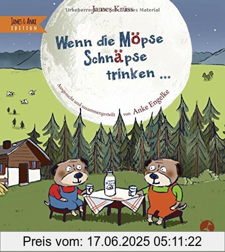 Binding : Gebundene Ausgabe, Edition : 1. Aufl. 2015, Label : Bastei Lübbe (Boje), Publisher : Bastei Lübbe (Boje), medium : Gebundene Ausgabe, numberOfPages : 32, publicationDate : 2015-09-10, authors : James Krüss, publishers : Anke Engelke, languages : german, ISBN : 341482423X