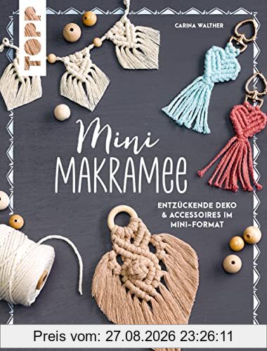 Mini-Makramee: Entzückende Deko & Accessoires im Mini-Format