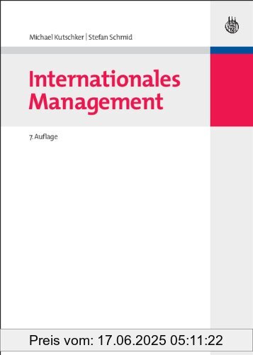 Binding : Gebundene Ausgabe, Edition : überarbeitete und aktualisierte Auflage, Label : Oldenbourg Wissenschaftsverlag, Publisher : Oldenbourg Wissenschaftsverlag, medium : Gebundene Ausgabe, numberOfPages : 1540, publicationDate : 2010-12-15, authors : Michael Kutschker, Stefan Schmid, languages : german, ISBN : 3486597132