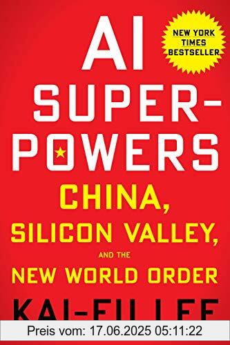 Binding : Gebundene Ausgabe, Label : Houghton Mifflin Harcourt, Publisher : Houghton Mifflin Harcourt, NumberOfItems : 1, medium : Gebundene Ausgabe, numberOfPages : 272, publicationDate : 2018-09-25, releaseDate : 2018-09-25, authors : Kai-Fu Lee, ISBN : 132854639X
