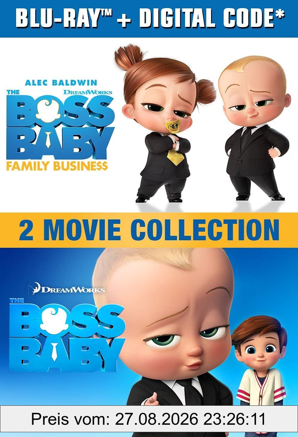The Boss Baby 2-Movie Collection [Blu-ray]