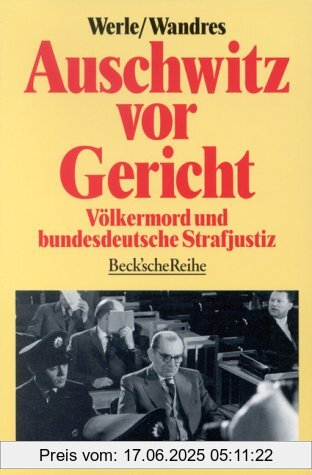 Binding : Broschiert, Edition : 1, Label : C.H.Beck, Publisher : C.H.Beck, medium : Broschiert, numberOfPages : 240, publicationDate : 1995-02-20, authors : Gerhard Werle, Thomas Wandres, languages : german, ISBN : 3406374891
