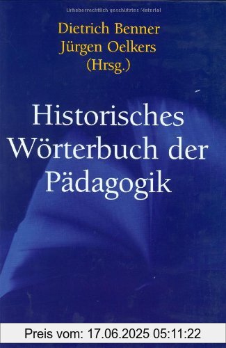 Binding : Gebundene Ausgabe, Edition : 1, Label : Beltz, Publisher : Beltz, medium : Gebundene Ausgabe, numberOfPages : 1127, publicationDate : 2004-02-11, publishers : Dietrich Benner, Jürgen Oelkers, languages : german, ISBN : 3407831536