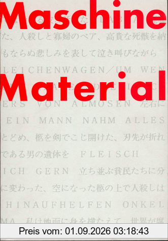 HamletMaschine. Tokyo. Material
