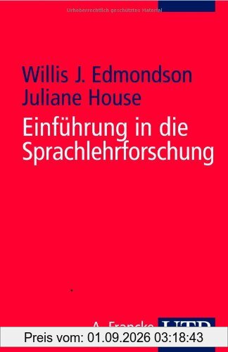 Einführung in die Sprachlehrforschung