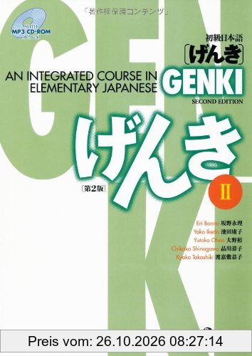 Genki: An Integrated Course in Elementary Japanese II