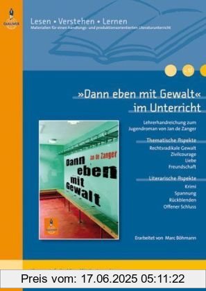 Binding : Broschüre, Edition : 2, Label : Beltz, Publisher : Beltz, medium : Sonstige Einbände, numberOfPages : 32, publicationDate : 2011-05-04, authors : Marc Böhmann, languages : german, ISBN : 3407626991