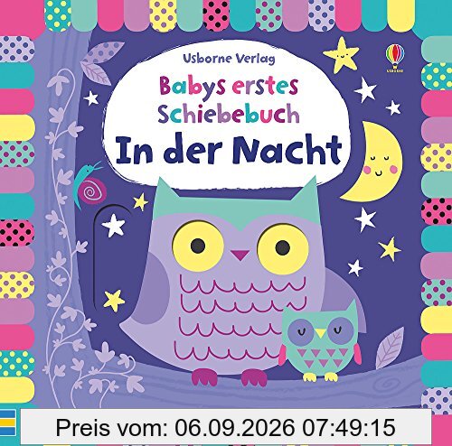 Babys erstes Schiebebuch: In der Nacht