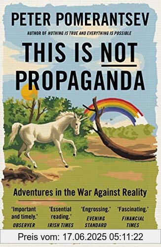 Brand : Faber And Faber Ltd., Binding : Taschenbuch, Edition : Main, Label : Faber And Faber Ltd., Publisher : Faber And Faber Ltd., medium : Taschenbuch, numberOfPages : 300, publicationDate : 2020-10-01, authors : Peter Pomerantsev, ISBN : 057133864X