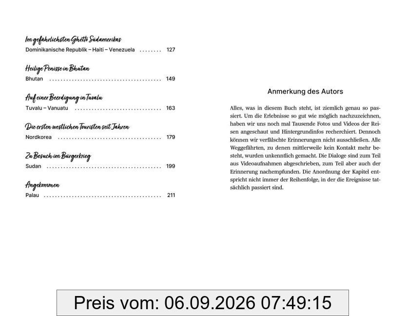 Nordkorea und andere Traumziele