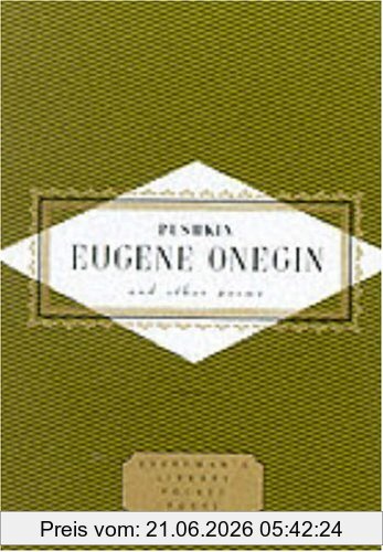 Alexander Pushkin Eugene Onegin And Other Poems (Everyman's Library Pocket Poets)