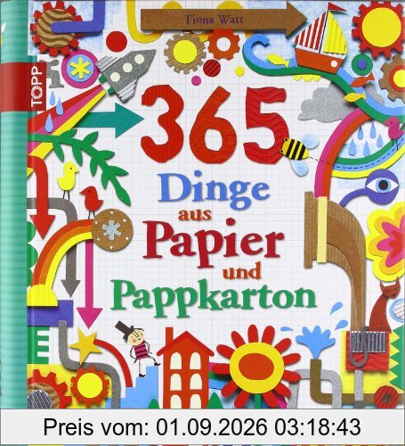 365 Dinge aus Papier und Pappkarton