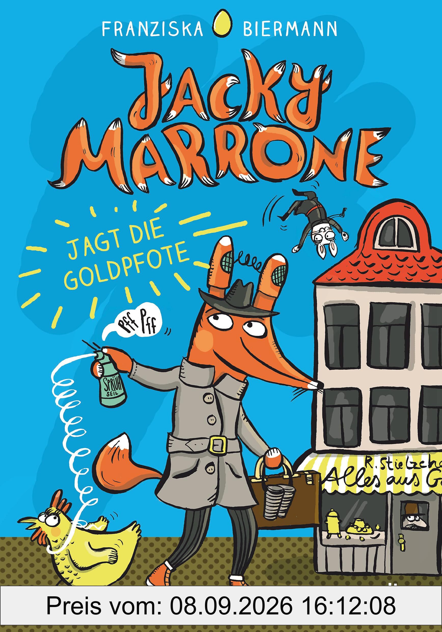 Jacky Marrone jagt die Goldpfote (Die Jacky Marrone-Reihe, Band 1)