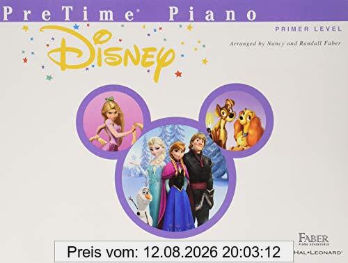 Hal Leonard Corp Pretime Piano Disney, Primer Level
