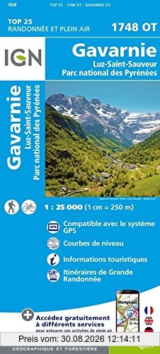 Gavarnie 1:25 000