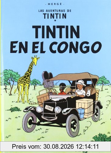 Tintín en el Congo (LAS AVENTURAS DE TINTIN CARTONE)
