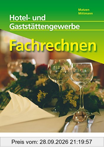 Fachrechnen: Hotel- und Gaststättengewerbe: Schülerband