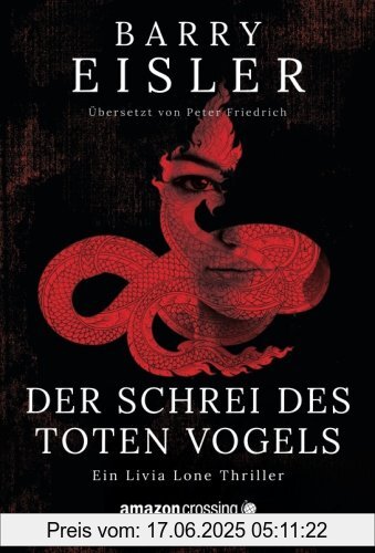 Binding : Taschenbuch, Label : AmazonCrossing, Publisher : AmazonCrossing, medium : Taschenbuch, numberOfPages : 428, publicationDate : 2017-04-11, releaseDate : 2017-04-11, authors : Barry Eisler, translators : Peter Friedrich, languages : german, ISBN : 1477808981