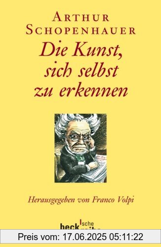 Binding : Taschenbuch, Edition : 1, Label : C.H.Beck, Publisher : C.H.Beck, medium : Taschenbuch, numberOfPages : 120, publicationDate : 2006-09-20, authors : Arthur Schopenhauer, publishers : Franco Volpi, languages : german, ISBN : 3406541615