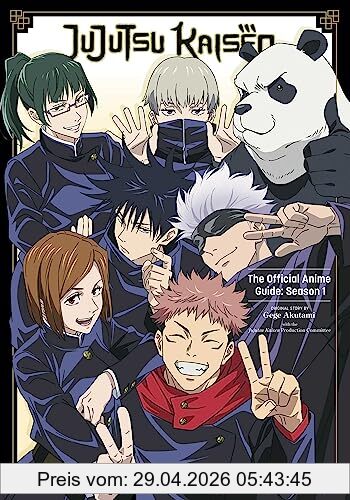 Gege Akutami Jujutsu Kaisen, The Official Anime Guide, Season 1, The Official Guide, Anime Season 1