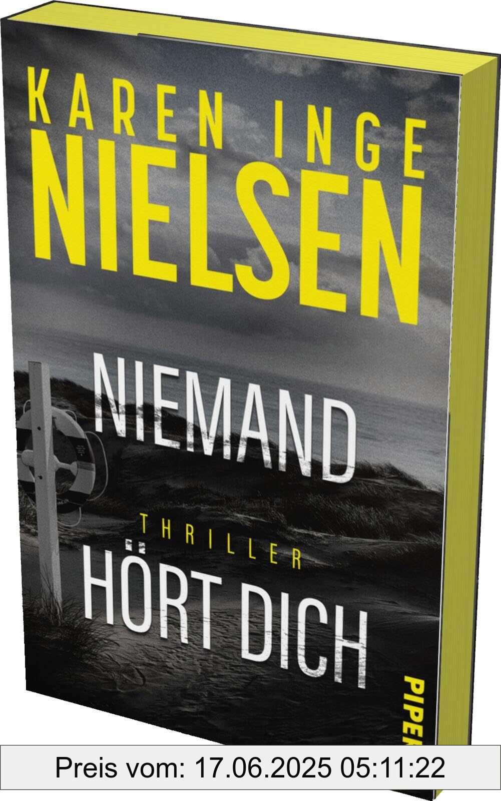 Binding : perfect, Label : Niemand hört dich (Grenzland 1) : Thriller | Mit limitiertem Farbschnitt | Dunkle Morde im Grenzland | Die Thriller-Sensation aus Dänemark, medium : perfect, numberOfPages : 336, publicationDate : 2025-01-30, languages : german, ISBN : 3492067115