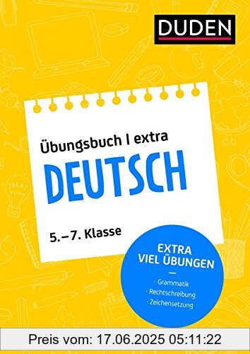 Binding : Taschenbuch, Edition : 6, Label : Duden, Publisher : Duden, medium : Taschenbuch, numberOfPages : 128, publicationDate : 2018-01-15, releaseDate : 2018-01-15, ISBN : 341173096X