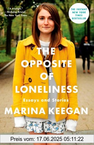 Binding : Gebundene Ausgabe, Label : Scribner, Publisher : Scribner, NumberOfItems : 1, medium : Gebundene Ausgabe, numberOfPages : 240, publicationDate : 2014-04-08, authors : Marina Keegan, languages : english, ISBN : 147675361X