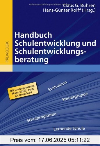 Binding : Gebundene Ausgabe, Edition : 1, Label : Beltz, Publisher : Beltz, medium : Gebundene Ausgabe, numberOfPages : 384, publicationDate : 2012-10-01, publishers : Claus G. Buhren, Hans-Günter Rolff, languages : german, ISBN : 3407831765
