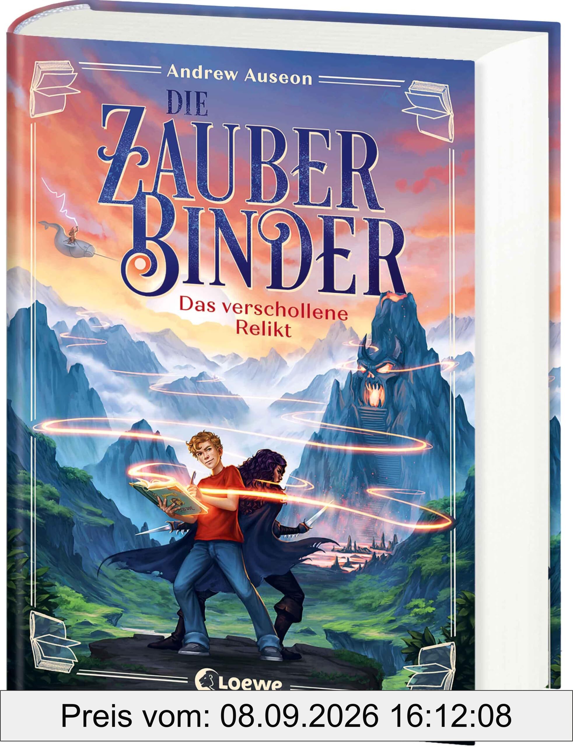 Die Zauberbinder (Band 1) - Das verschollene Relikt: Actionreiche und humorvolle Fantasy für Kinder ab 10 Jahren und alle Pen-&-Paper-Fans