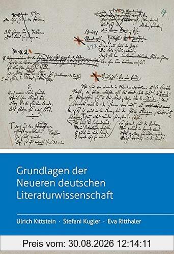Grundlagen der Neueren deutschen Literaturwissenschaft