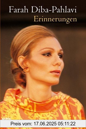 Binding : Taschenbuch, Edition : 2, Label : Bastei Lübbe (Bastei Verlag), Publisher : Bastei Lübbe (Bastei Verlag), medium : Taschenbuch, numberOfPages : 463, publicationDate : 2006-02-08, authors : Farah Diba-Pahlavi, translators : Karla Bartosch, Frida Hagestolz, Tina Bunge, Sturm, Regina C., languages : german, ISBN : 3404615751