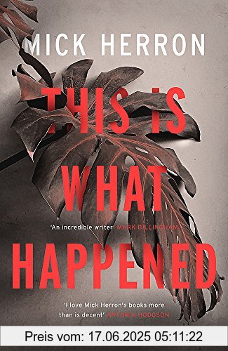 Brand : Hodder And Stoughton Ltd., Binding : Taschenbuch, Label : John Murray, Publisher : John Murray, medium : Taschenbuch, numberOfPages : 256, publicationDate : 2019-02-07, releaseDate : 2019-02-07, authors : Mick Herron, ISBN : 1473657350