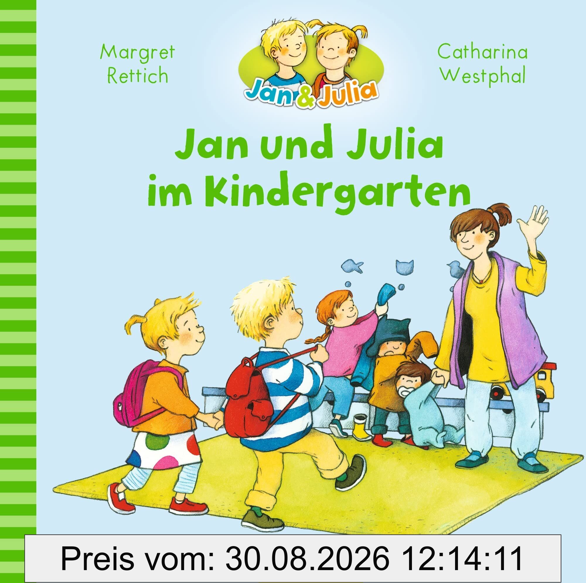 Jan und Julia im Kindergarten