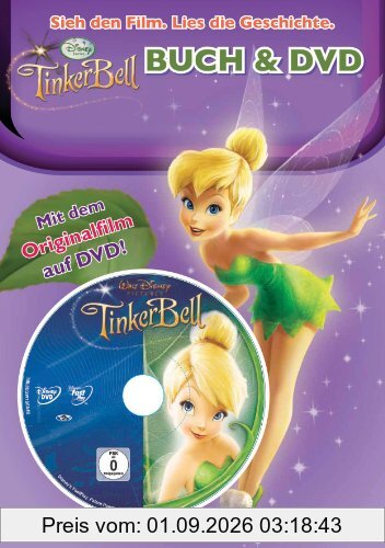 Tinkerbell 1 Buch und DVD