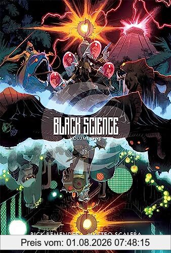 Rick Remender Black Science Volume 1, The Beginner's Guide To Entropy 10th Anniversary Deluxe Hardcover, The Beginner's Guide To Entropy, A Brief Moment Of