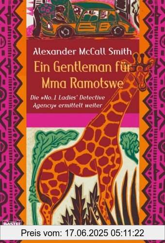 Binding : Broschiert, Edition : 1., Aufl., Label : Bastei Lübbe, Publisher : Bastei Lübbe, medium : Broschiert, numberOfPages : 238, publicationDate : 2007-08-14, authors : Alexander McCall Smith, Gerda Bean, languages : german, ISBN : 3404157389