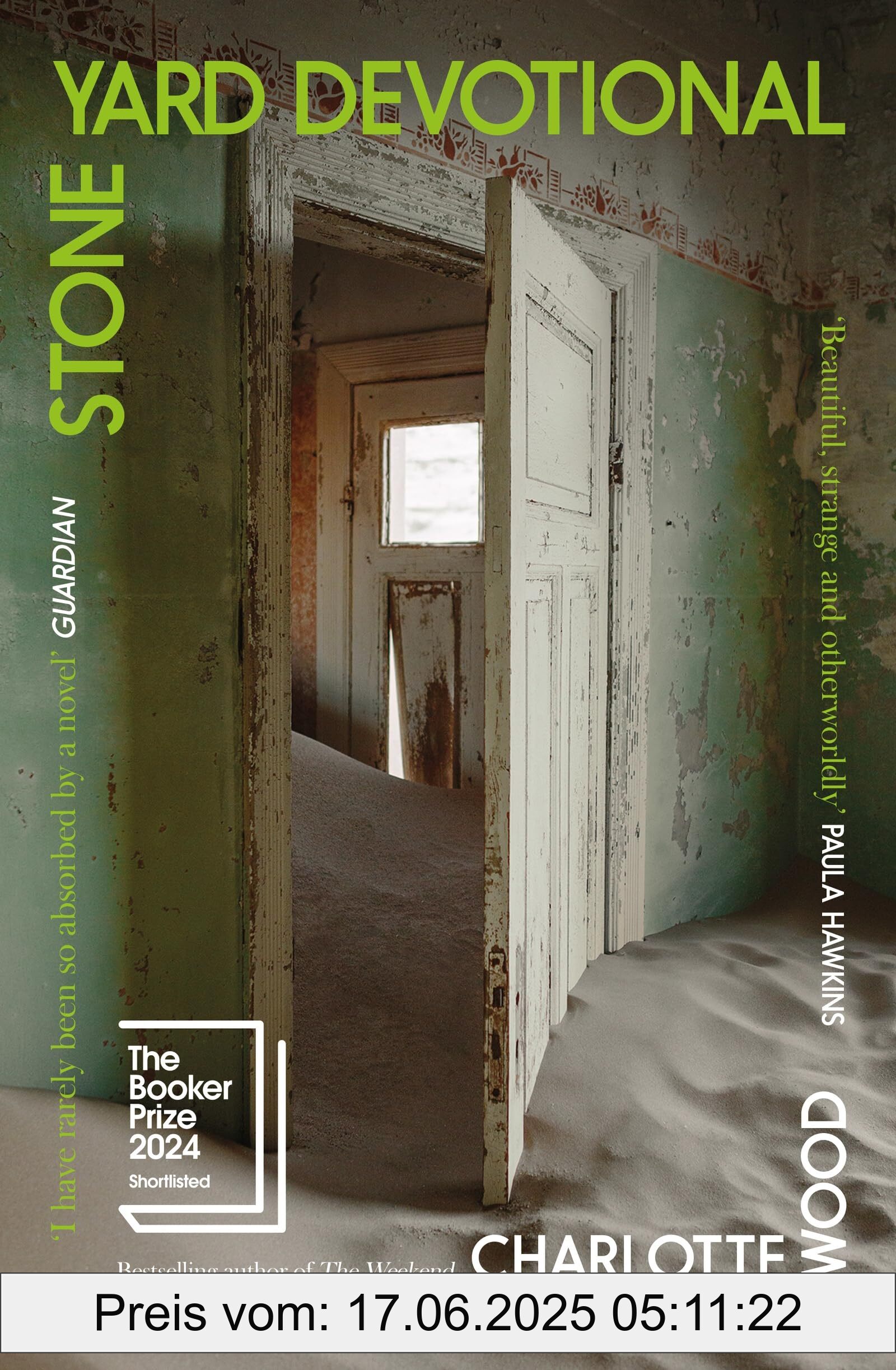 Binding : hardcover, Label : Stone Yard Devotional : Shortlisted for the Booker Prize 2024, medium : hardcover, numberOfPages : 320, publicationDate : 2024-03-07, releaseDate : 2024-03-07, languages : english, ISBN : 1399724347