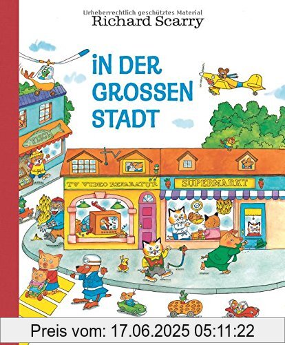 Binding : Gebundene Ausgabe, Edition : 1, Label : Diogenes, Publisher : Diogenes, medium : Gebundene Ausgabe, numberOfPages : 48, publicationDate : 2016-10-26, authors : Richard Scarry, translators : Kati Hertzsch, languages : german, ISBN : 3257011873