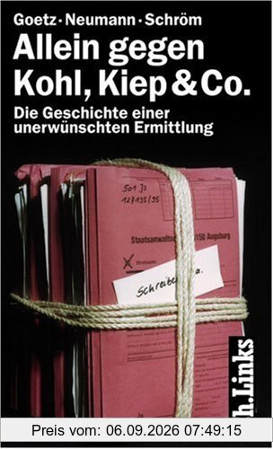 Allein gegen Kohl, Kiep & Co.