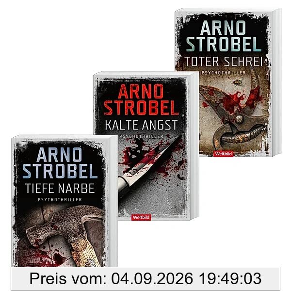 Tiefe Narbe/Kalte Angst/Toter Schrei (3 Psychothriller)