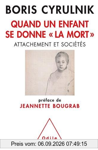 Quand un enfant se donne la mort : attachement et sociétés : rapport remis à Madame Jeannette Bougrab, secrétaire d'Etat chargée de la jeunesse et de la vie associative