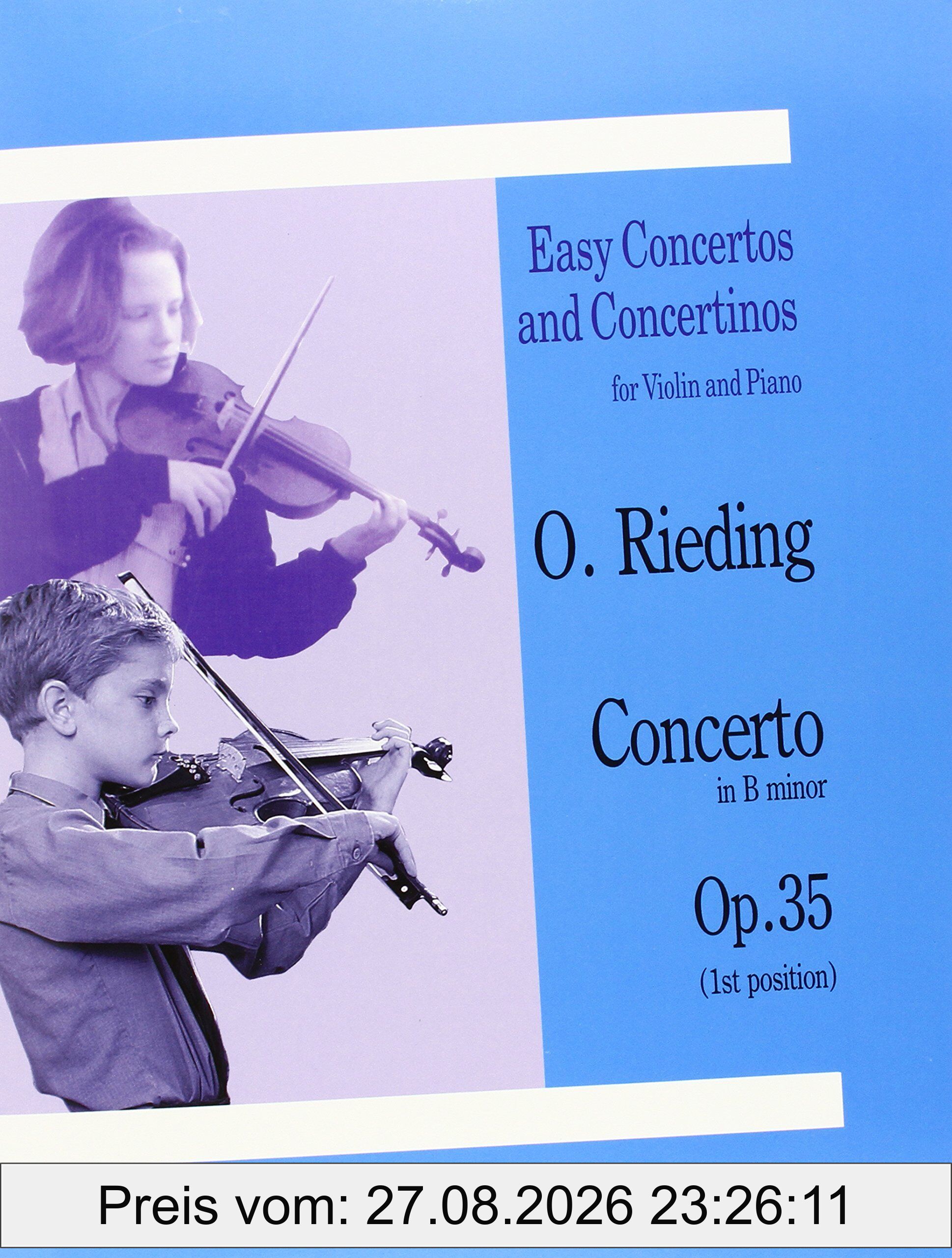 O. Reiding: Concerto in B Minor, Opus 35